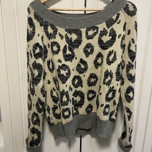 Leopard Print Sweatshirt